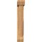 Ekena Millwork Traditional Slat Smooth Bracket w/ Offset Brace, Western Red Cedar, 5 1/2"W x 26"D x 34"H BKT0604X26X34TRA06SWR - alternate 2